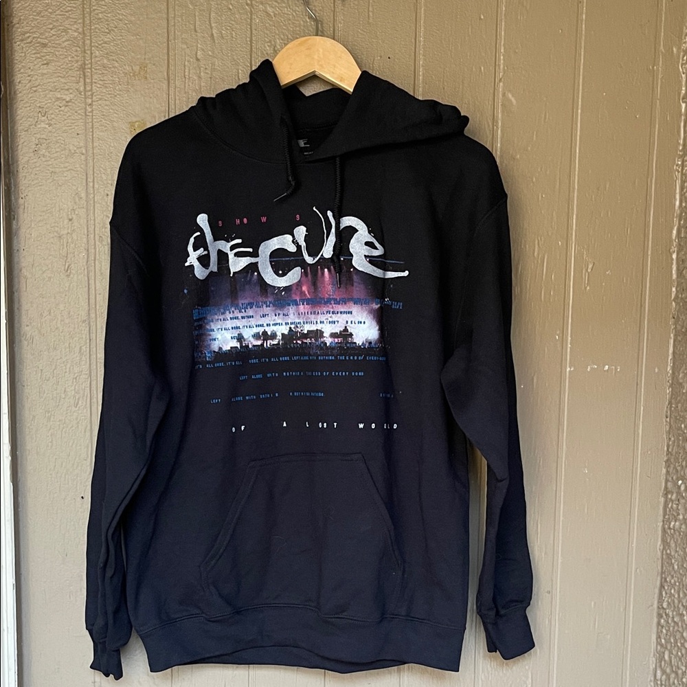 The Cure Black Graphic Hoodie NorthAmerica 23’ tour